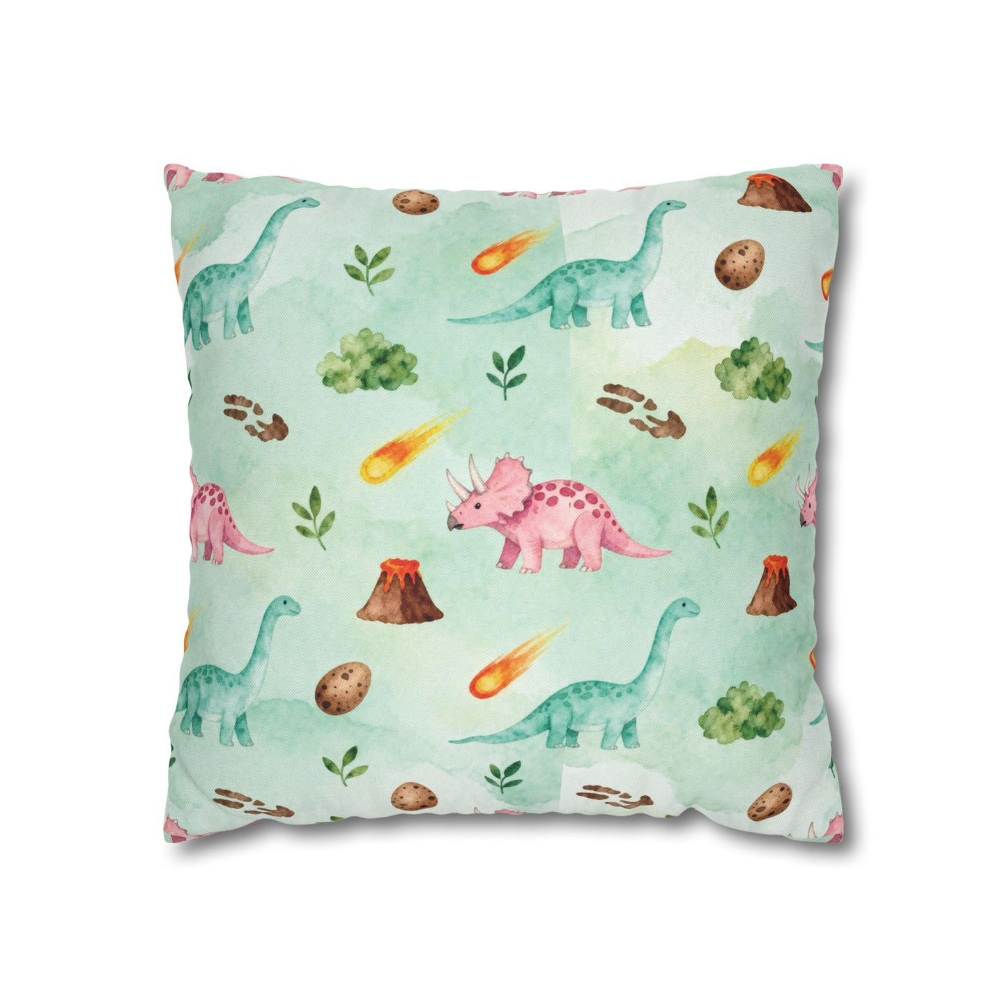 Spun Polyester Square Pillowcase