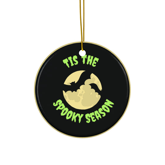 Spooky Season Ceramic Ornament